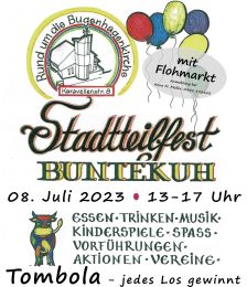Stadtteilfest Buntekuh 2023 - bitte anklicken!