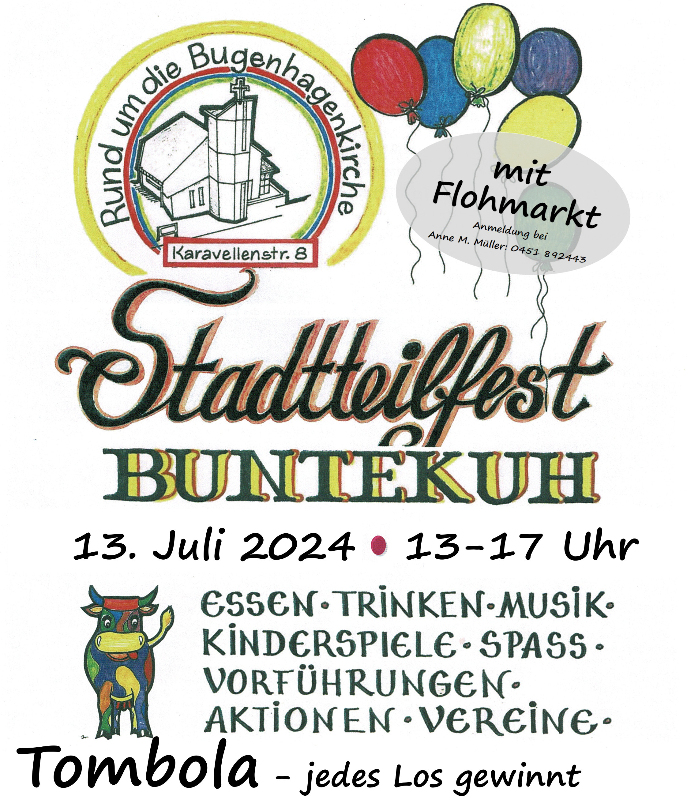 Stadtteilfest Plakat